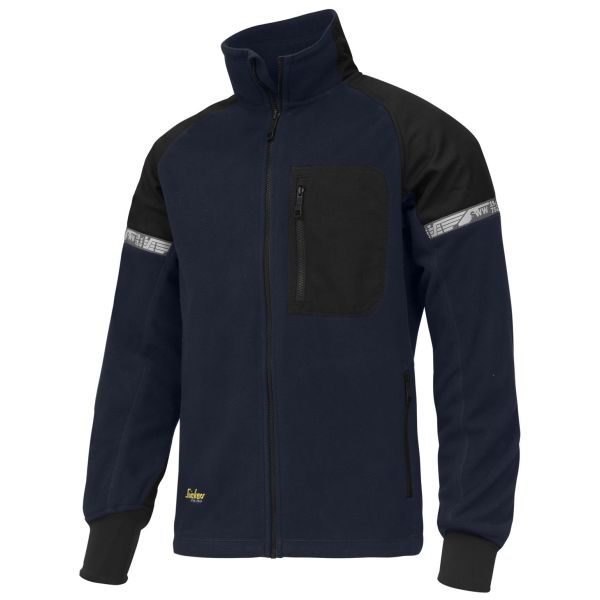 Jakke Snickers 8005 AllroundWork marineblå/svart, vindtett XL